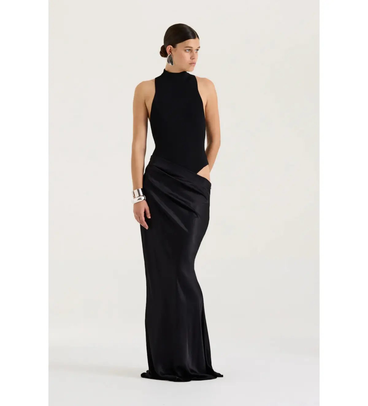 Henne Soraia Maxi Dress in Black Size AU 8 photo 2