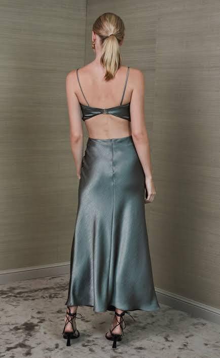 Bec and Bridge Alegra Sleeveless Dress Green Size 12 photo 4