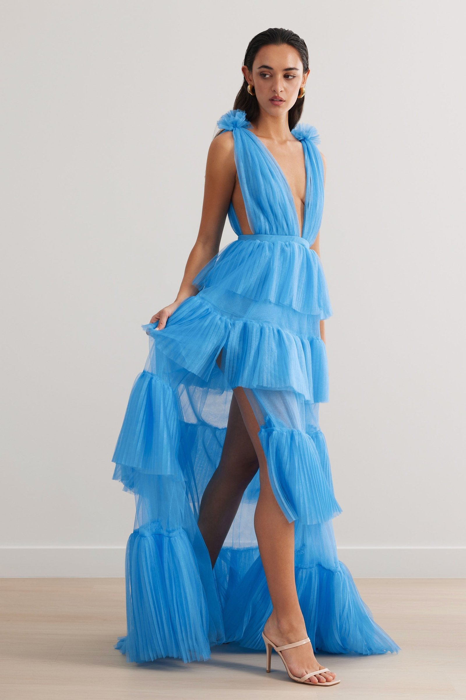 LEXI ZENDAYA DRESS - BLUE photo 3