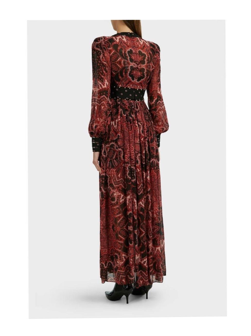 Thurley ‘Dina’ V Neck Crepe Maxi Dress - size 8 photo 4