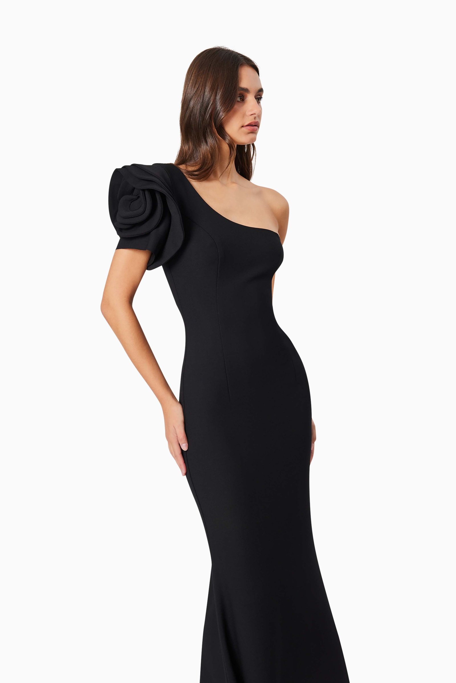 ELLIATT CHARLOTTE MAXI DRESS - BLACK photo 2