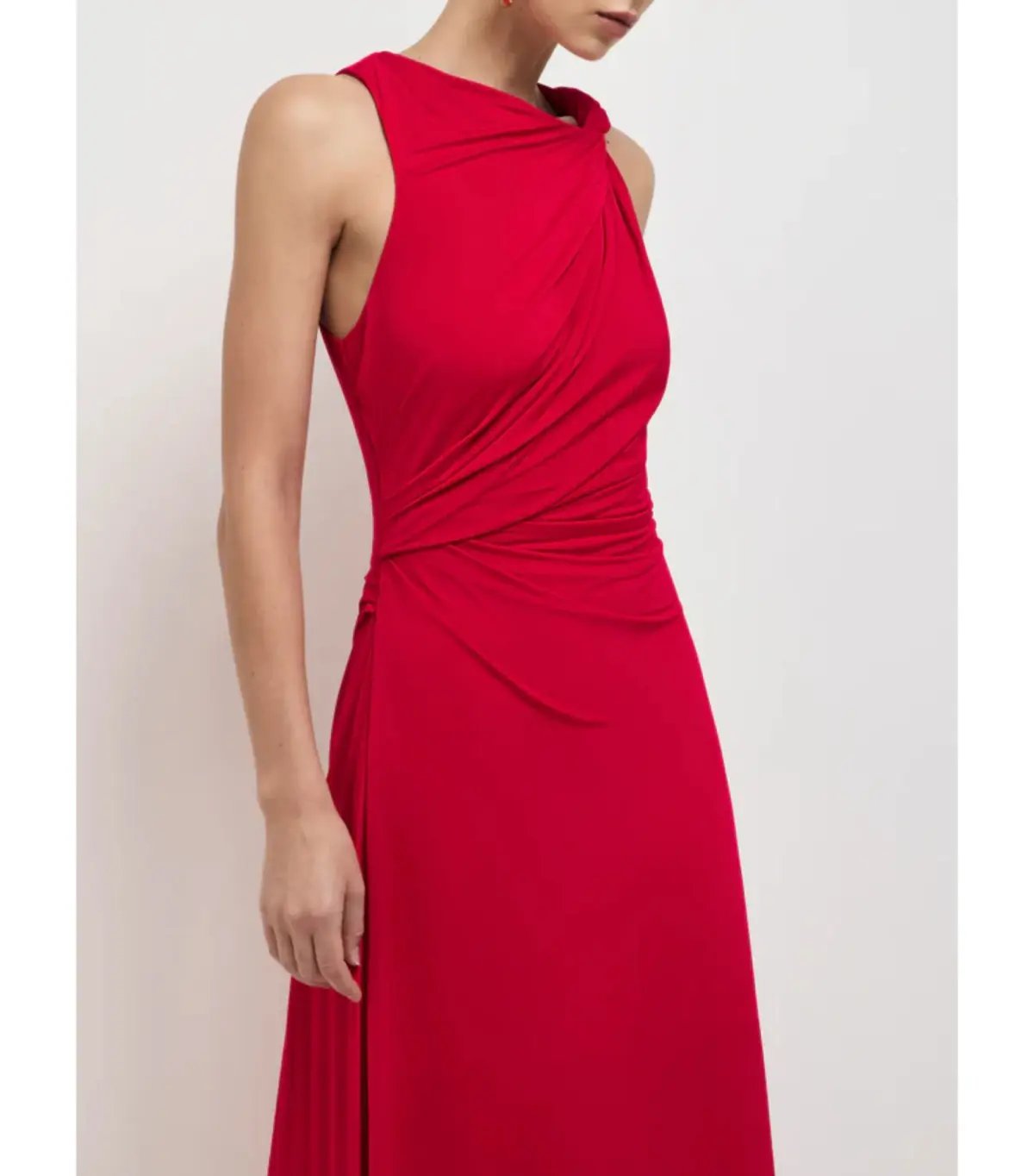 Sheike Emporium Midi Dress Red Size AU 10 photo 2