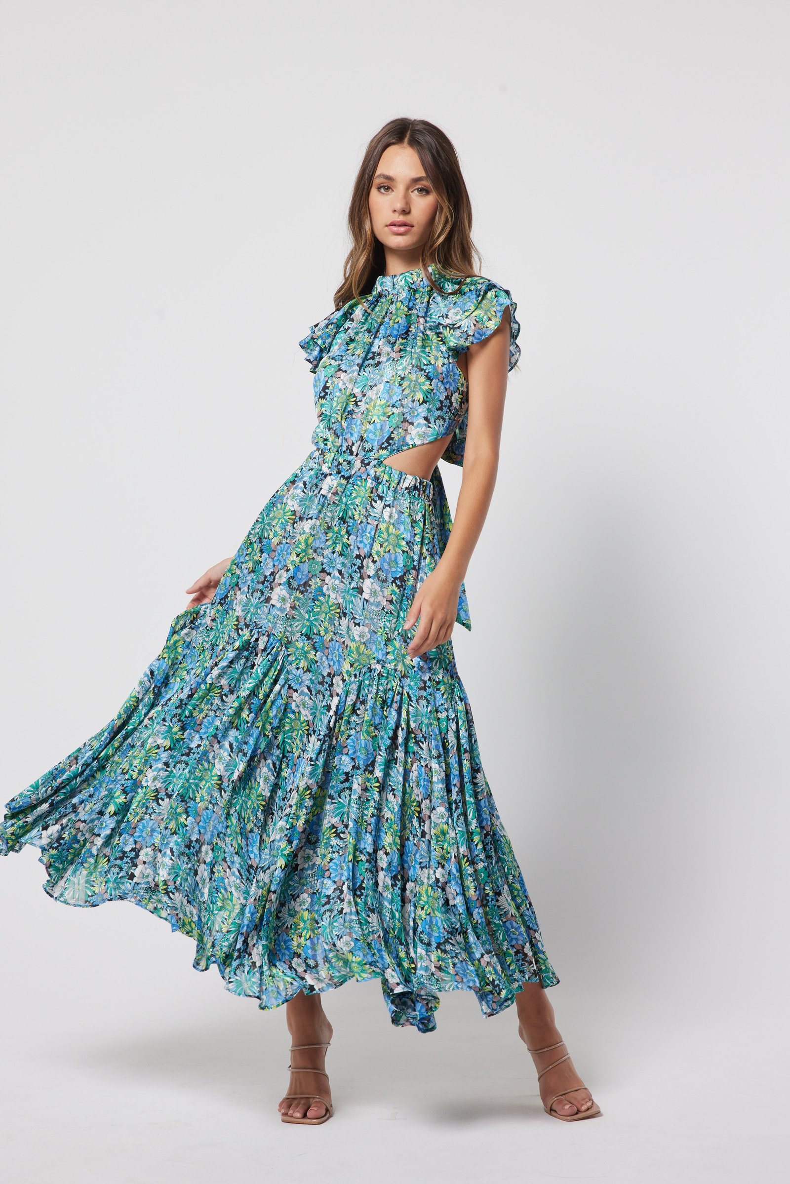 ELLIATT ROUSHAM DRESS - MULTI photo 2