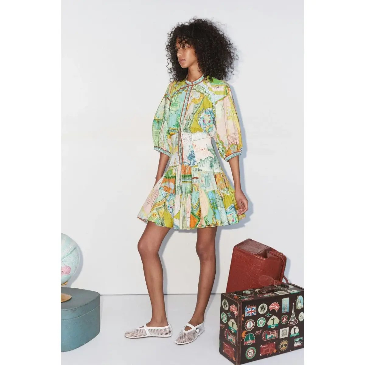 Alemais Atlas Mini Dress Multi Size AU 12 photo 3