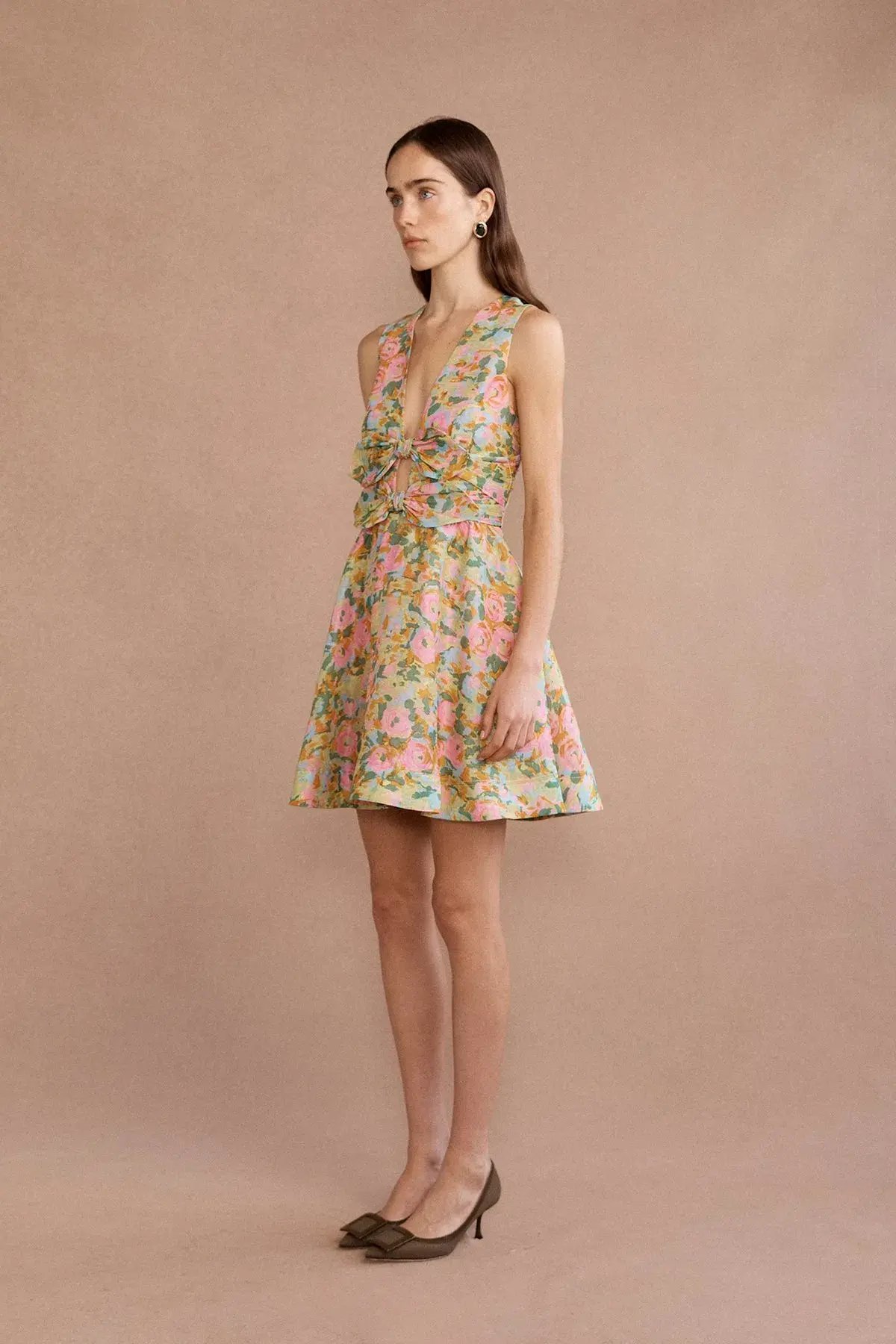 Lovaan Delilah Dress Sienna Floral Size 12 photo 3