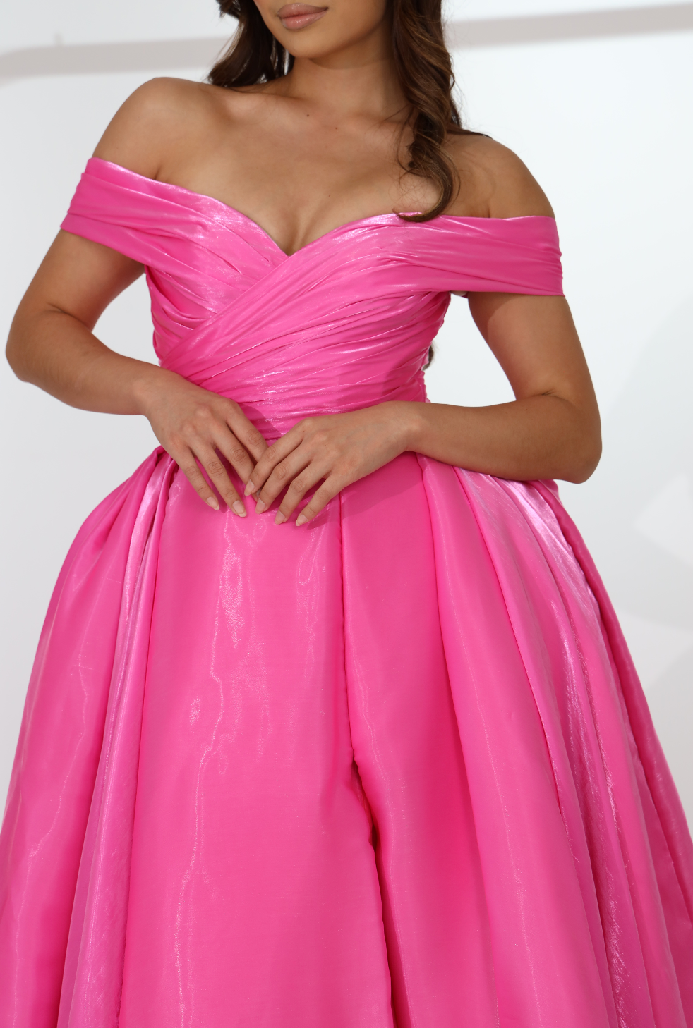 ANASTASIA BALLGOWN HOT PINK photo 5
