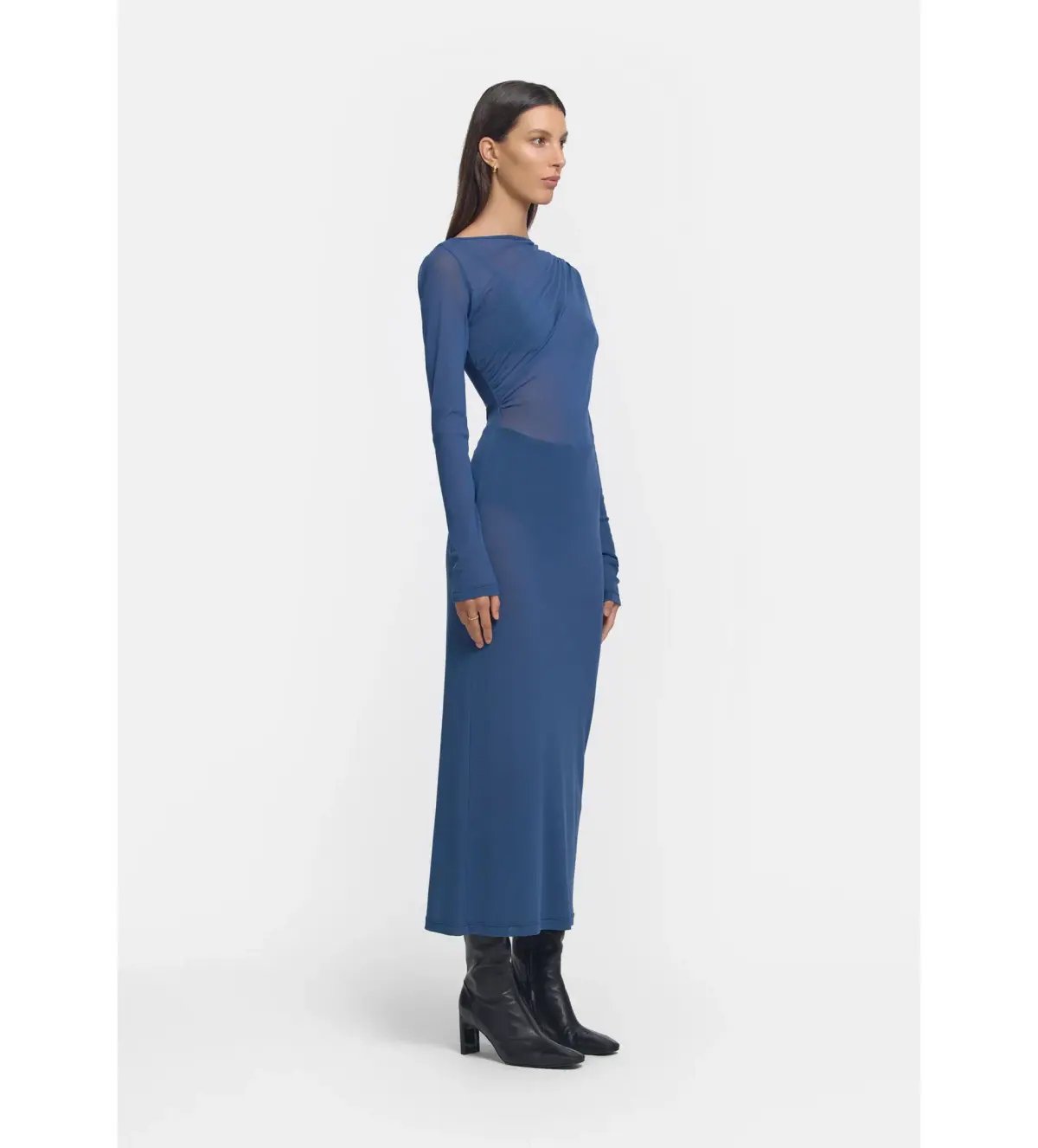 Viktoria and Woods Lovestruck Midi Dress in Blue Size 1/AU 8 photo 2