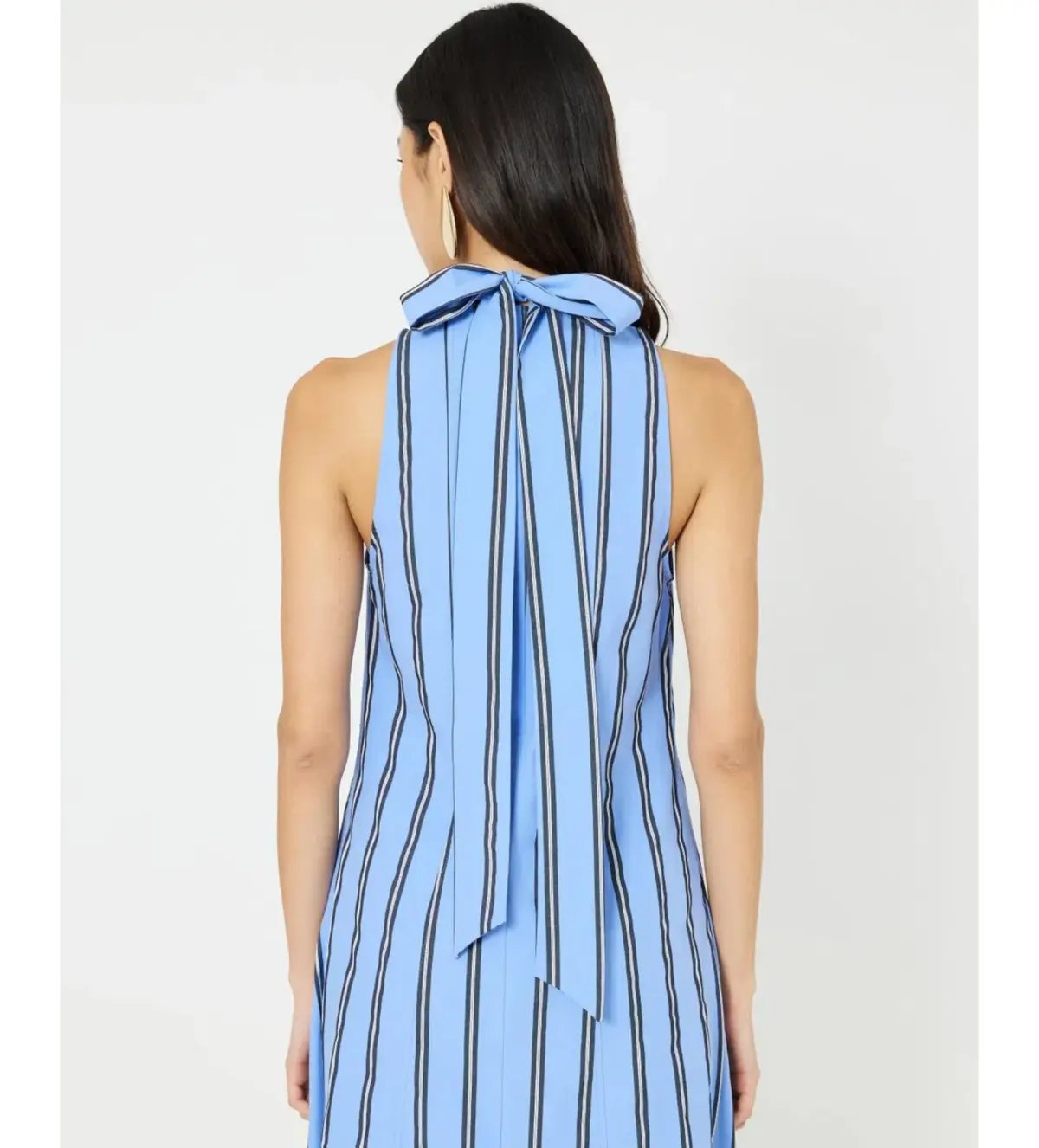 Camilla And Marc Maxi Dress Atoll Stripe Size 12 photo 7