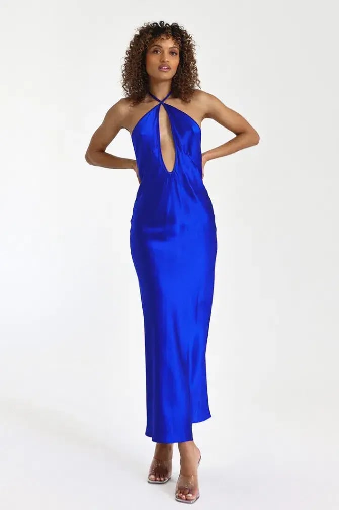 Natalie Rolt Irena Dress Purple Size 6 photo 2