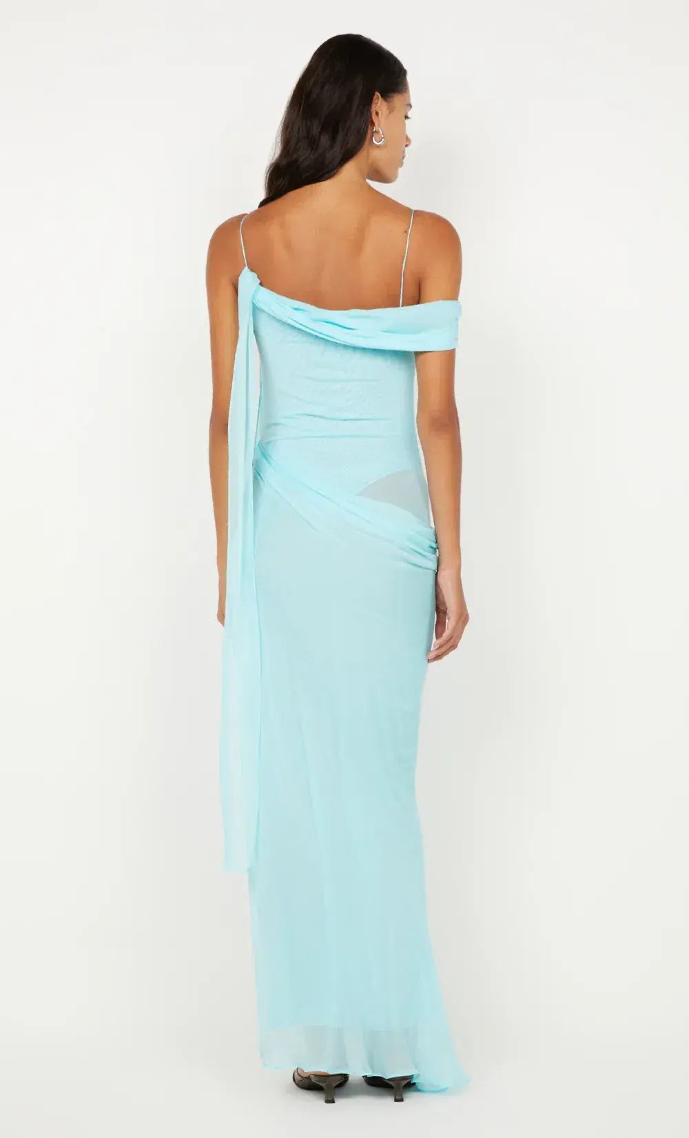 Bec & Bridge Danka Asym Maxi Dress in Blue Size 8 photo 2