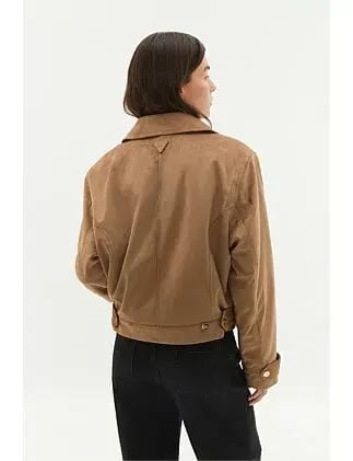 Calyx Vegan Suede Jacket photo 6