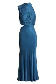 Sheike Park Ave Dress Blue Size 14 photo 5