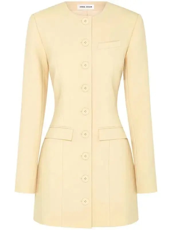 ANNA QUAN Eva Dress Butter Yellow 8 photo 2