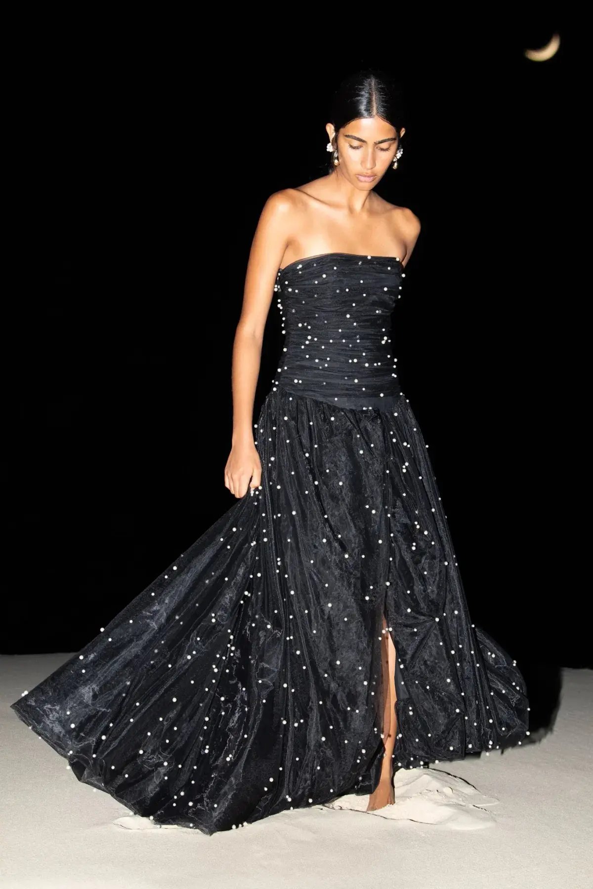 Aje Juniper Gown Black Size AU 12 photo 7