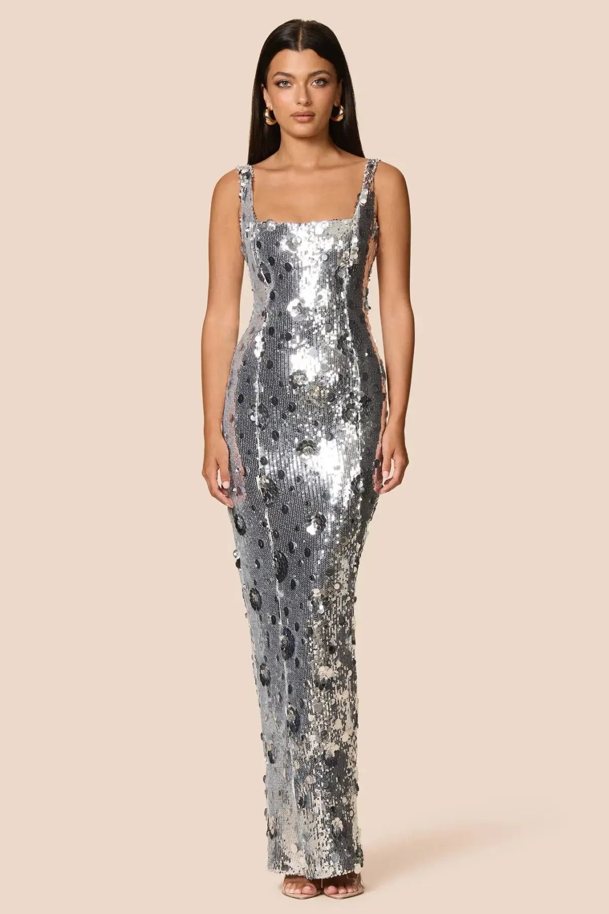 Love Nookie Seraphine Gown in Silver Size M / AU10 photo 2