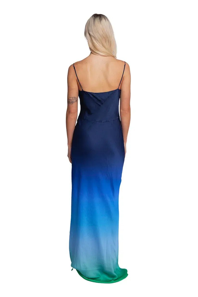 Rat & Boa Beliza Dress Blue Ombre Size S / Au 8 photo 3