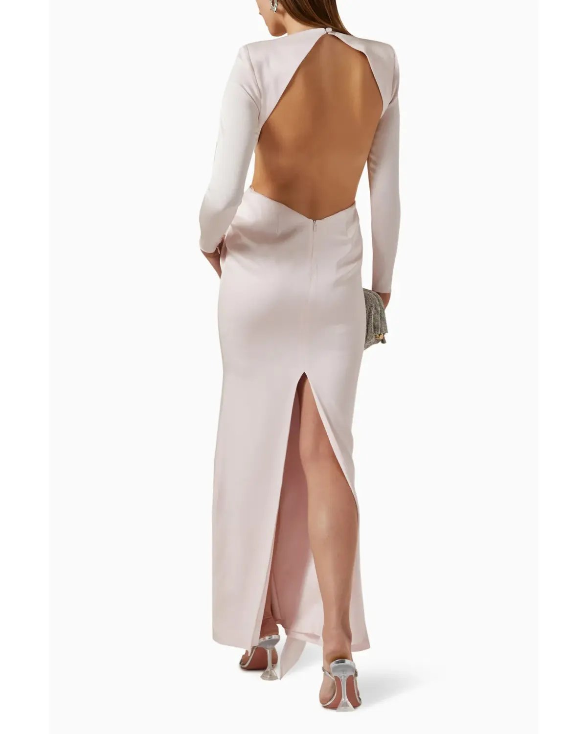 Alex Perry Dalten Dress Light Pink Size AU 8 photo 2