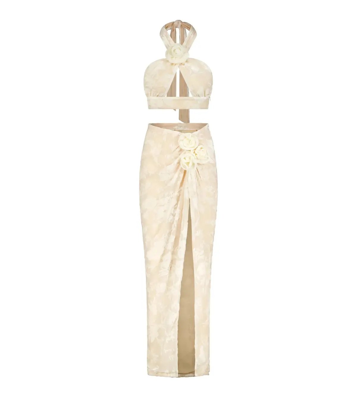 Alamour the Label Celestina Set Cream Size XS/AU 6 photo 6