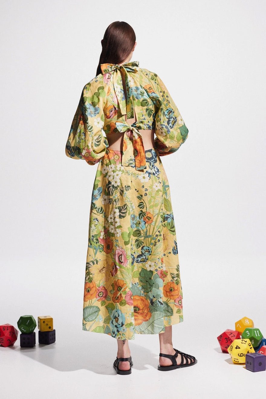 Alemais Cresida Cutout Midi Dress photo 4