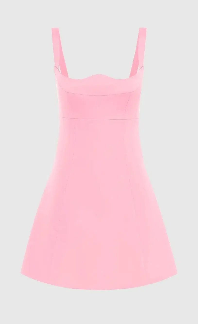 Leo Lin Jacinta Mini Dress Bubblegum Pink Size 16 photo 4