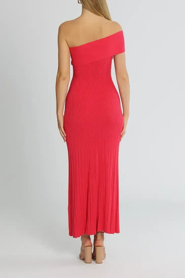 Anna Quan Brea Dress in Red Size 8 photo 3