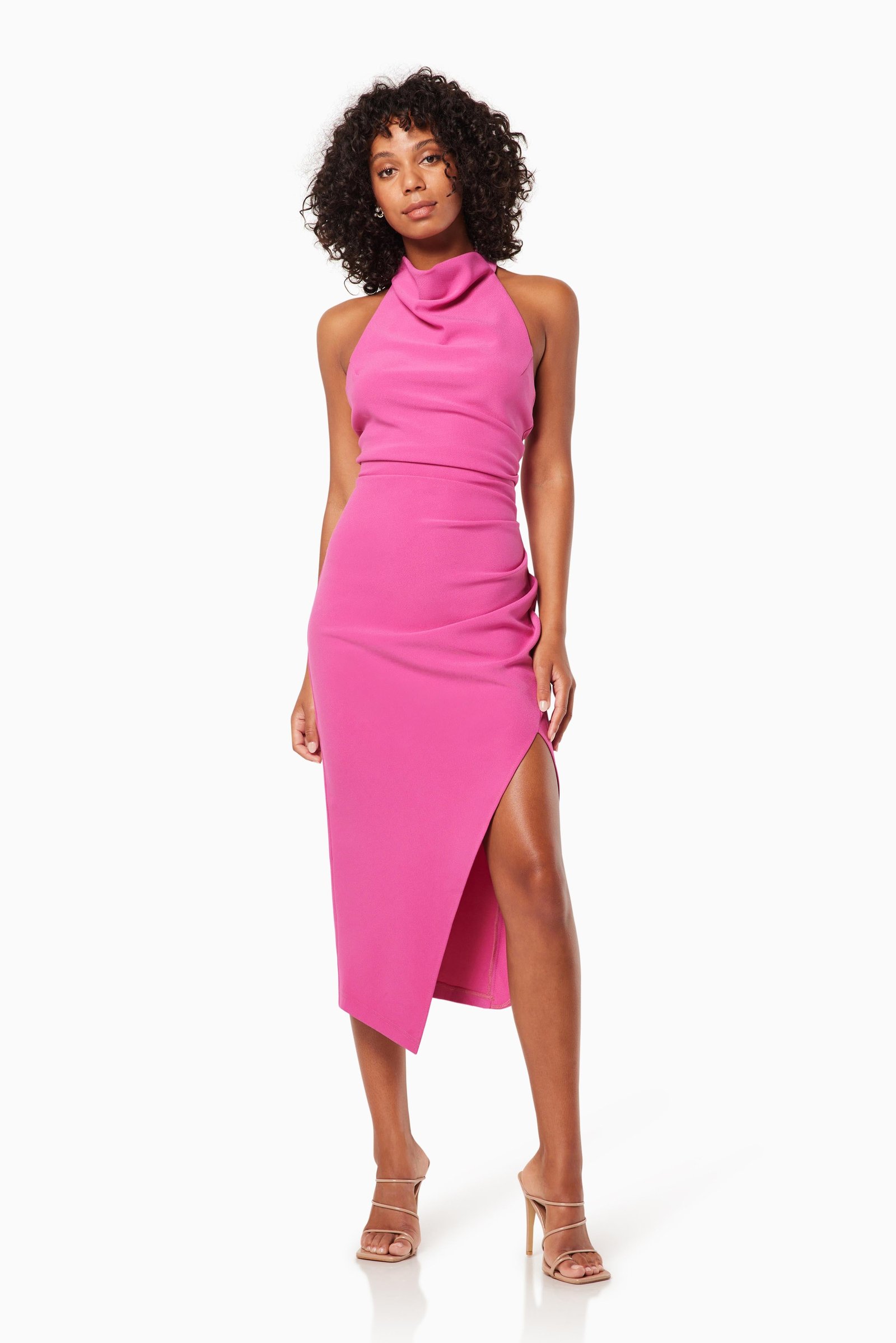 ELLIATT PAXTON DRESS - HOTPINK photo 2