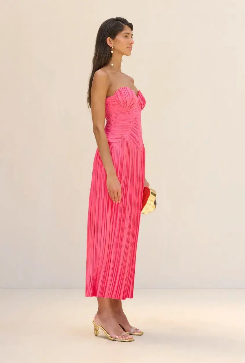 Cult Gaia Ashika Gown Sangria Size AU 8 photo 2