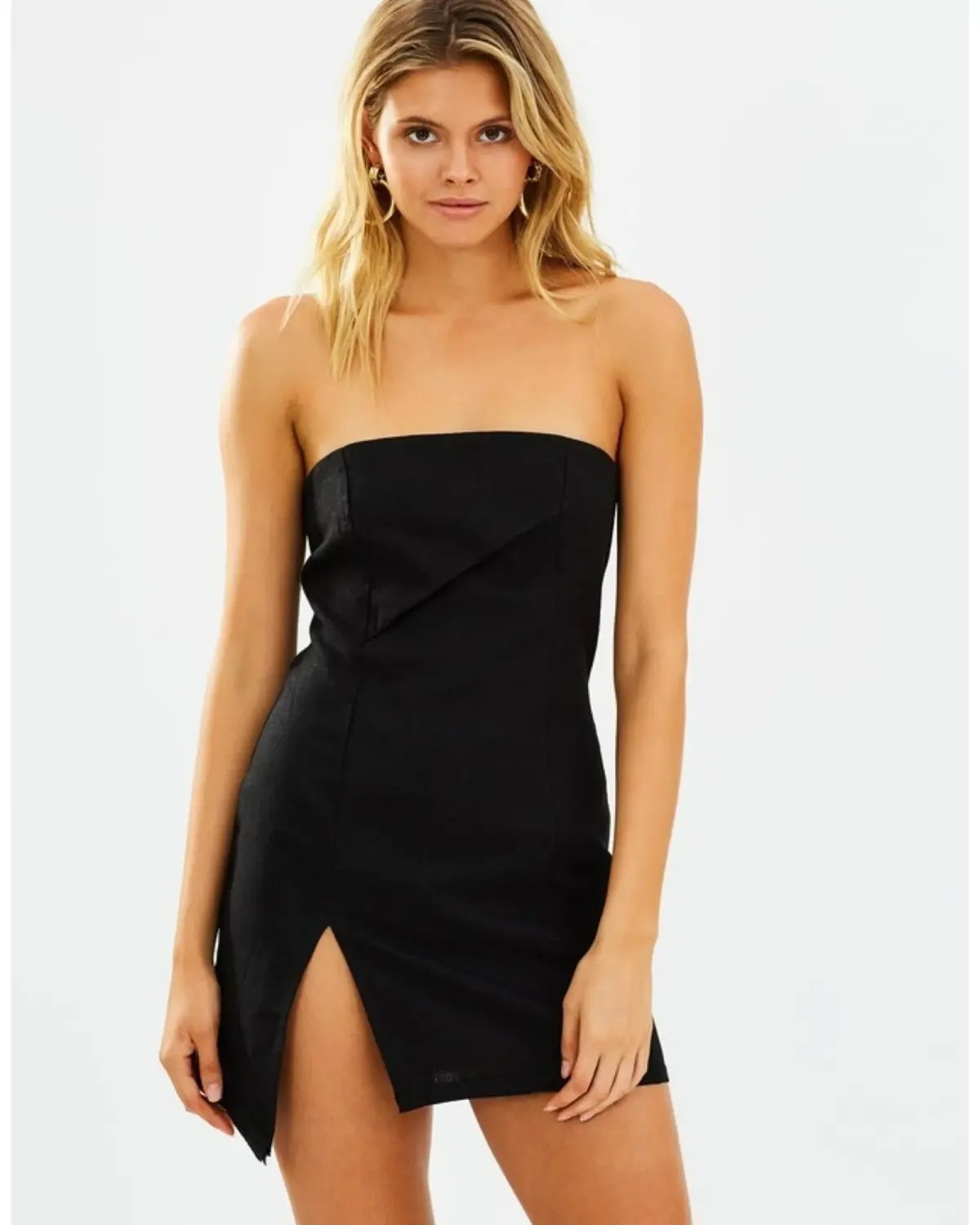 Bec & Bridge Martine Mini Dress Black Size 6 photo 2