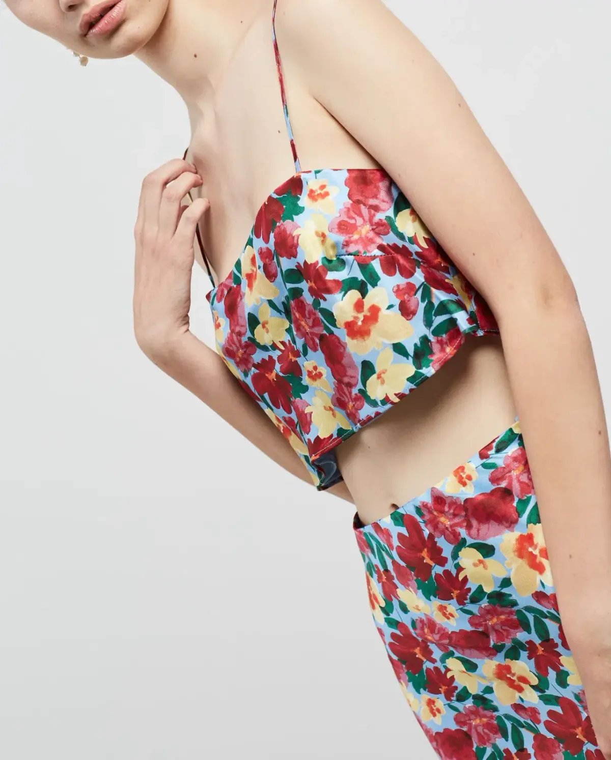 Bec & Bridge Lucette Cami and Skirt Floral Size AU 14 photo 2