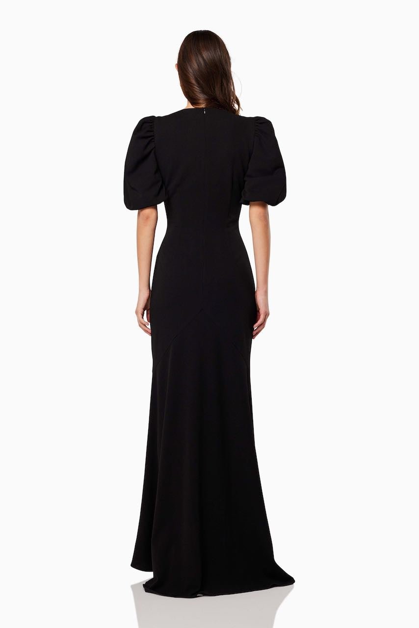 ELLIATT AMARYLLIS GOWN - BLACK photo 5