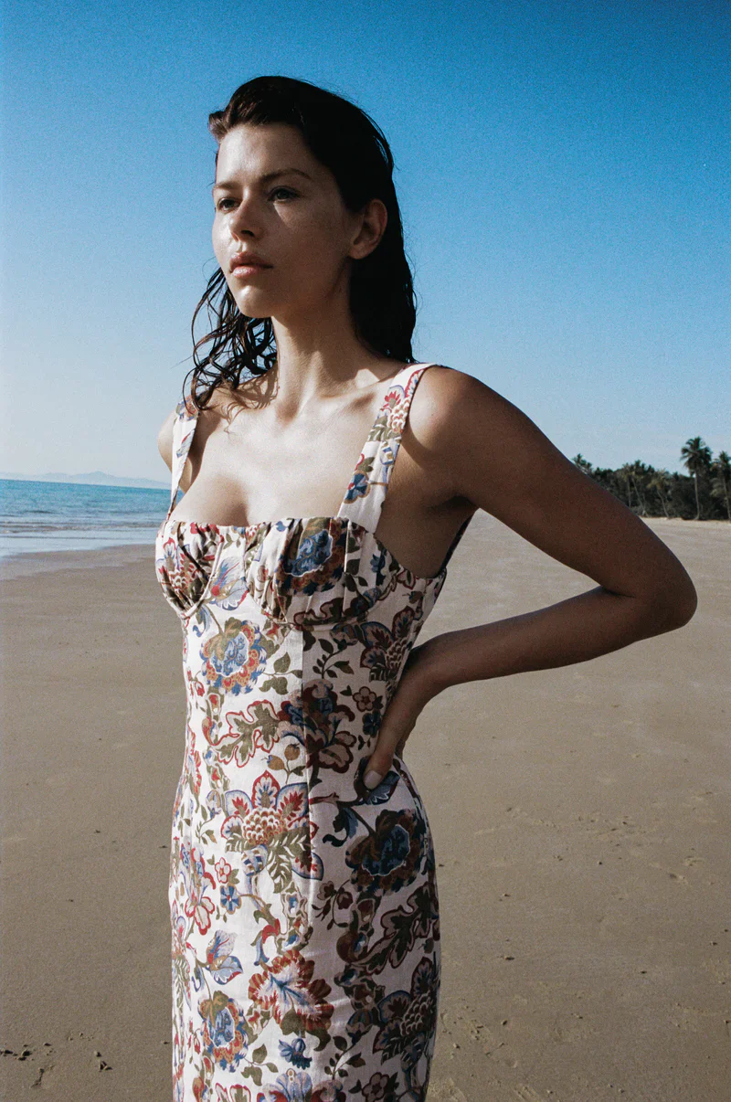 Sir The Label Bettina Midi Dress photo 4