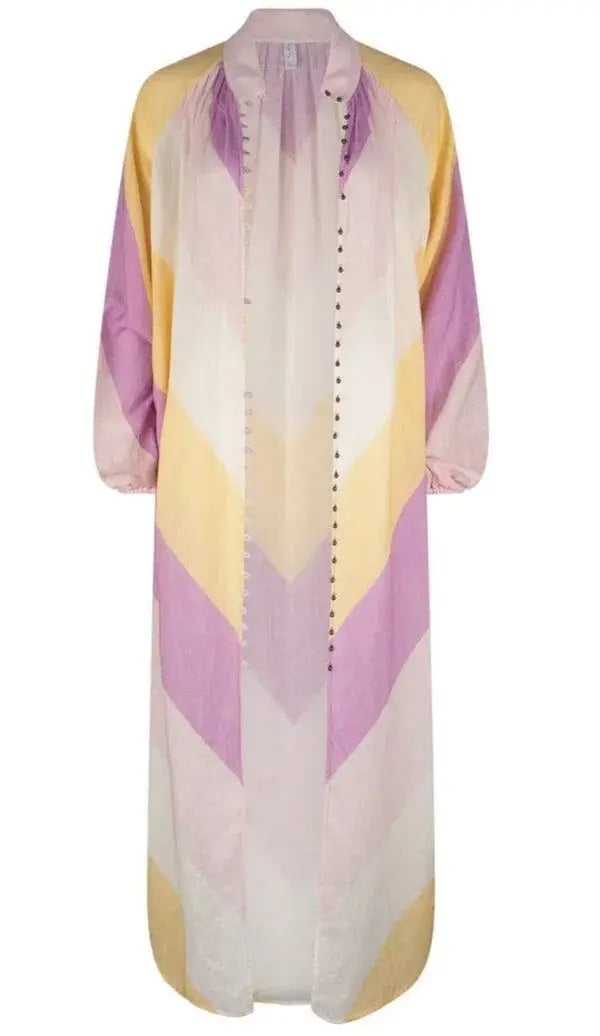 TIGERLILY KALEHO LORENA LONG SLEEVE MAXI DRESS | Size AU 10 photo 3