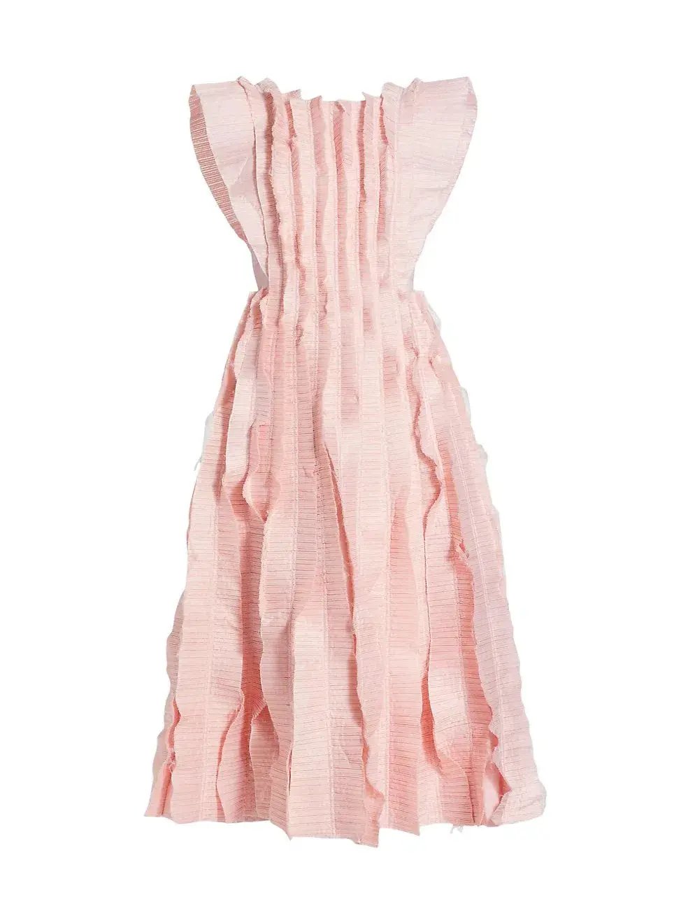 Aje Hybrid Midi Dress in Rose Pink Size 14 photo 5