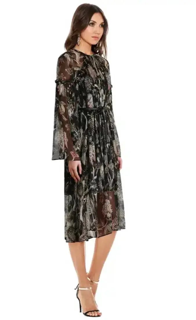 Zimmermann Lavish Braid Midi Dress Indienne Floral Size 3 / AU 14 photo 2