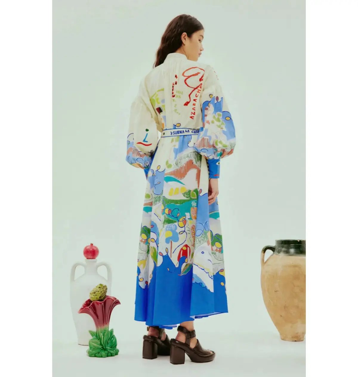Alemais Nadia Shirtdress Multi Size AU 14 photo 3