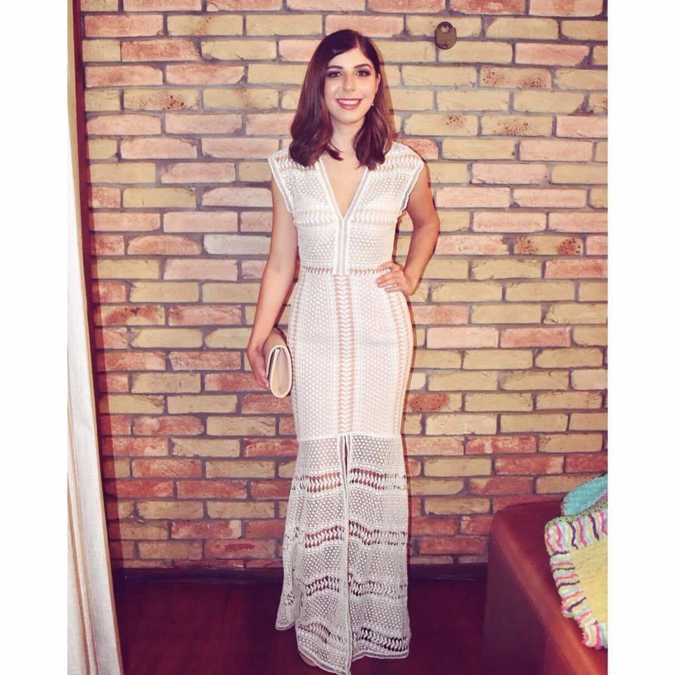 Sheike Horizons White Lace Maxi Dress photo 2