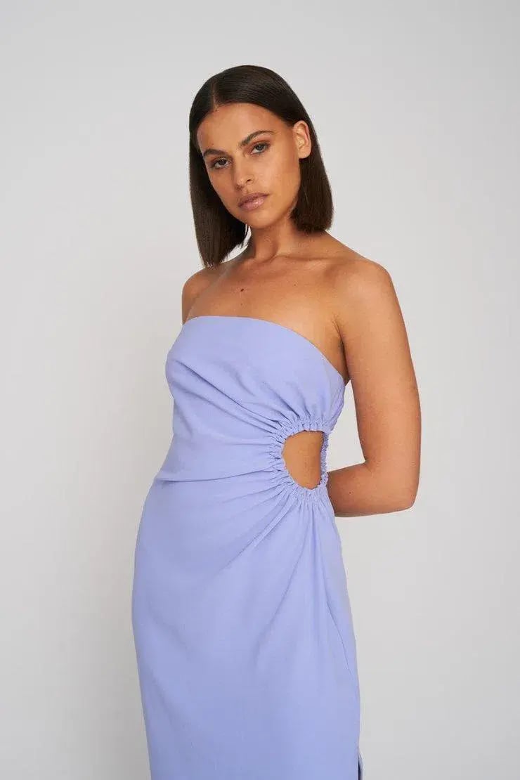 By Johnny Selena Strapless Dress Size 12 photo 2