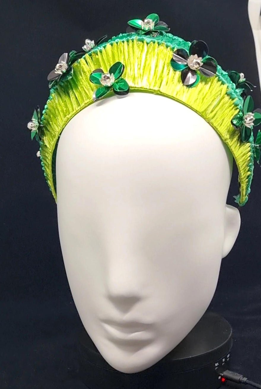 Stephanie Munro Millinery Emerald Crown photo 2