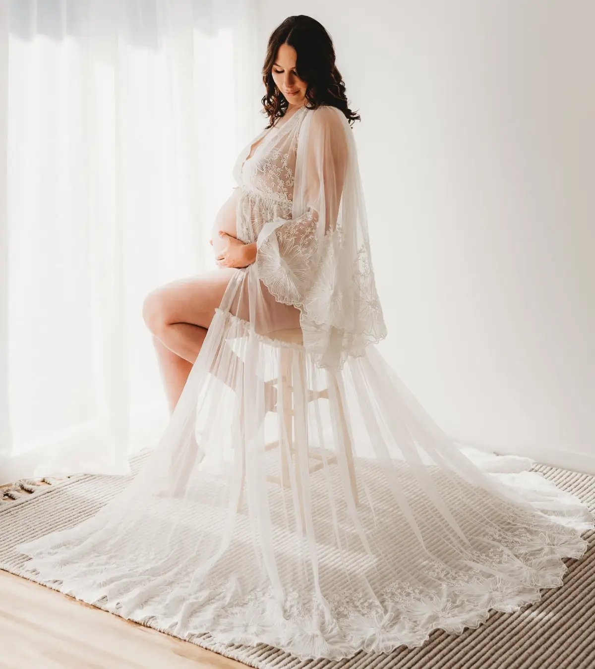 We Are Reclamation Bloom Where You Are Gown White One Size photo 7