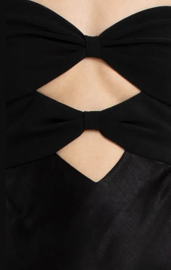Bec & Bridge Halle Strapless Dress Black Size 10 photo 4