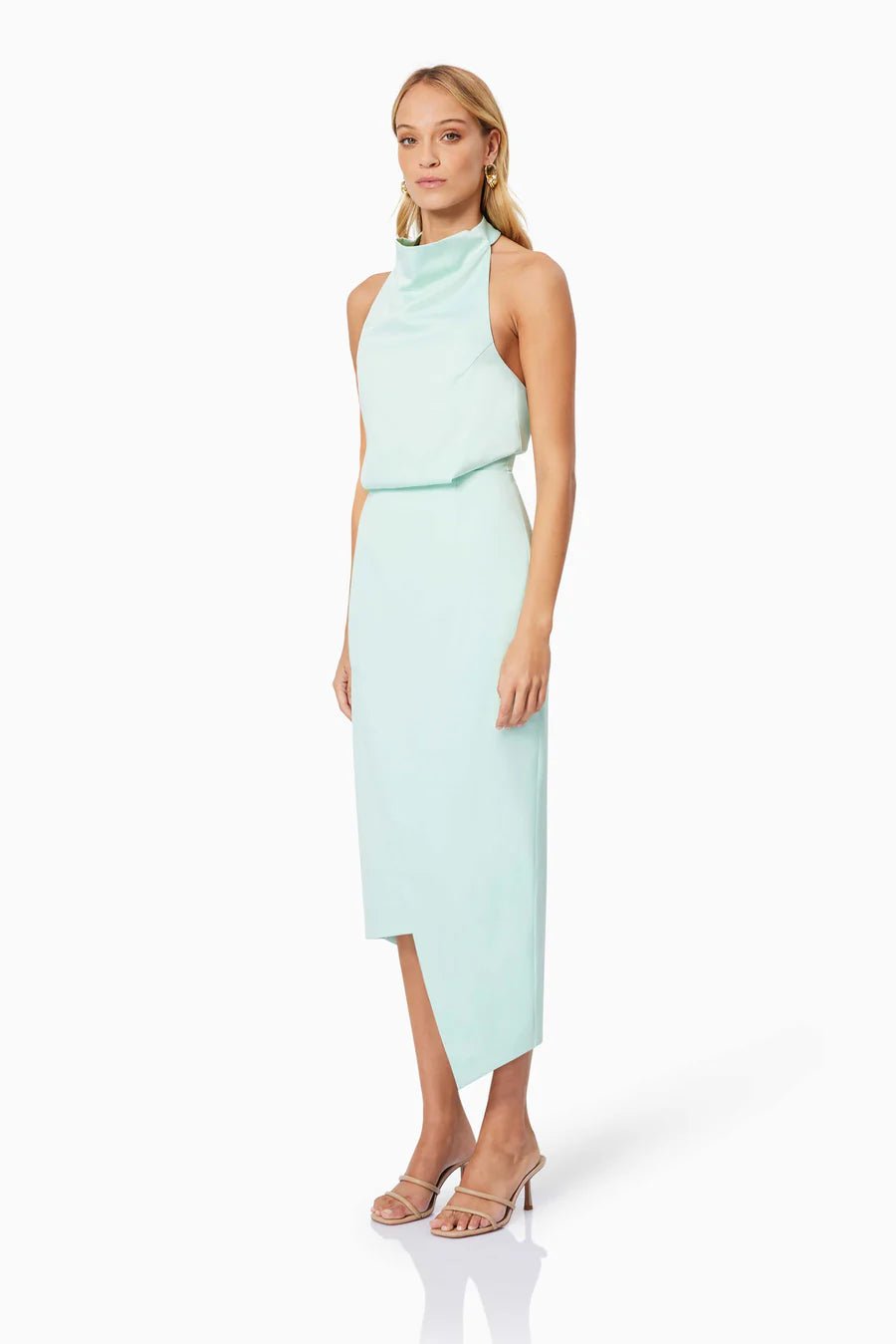 ELLIATT ARIA MIDI DRESS - MINT photo 3