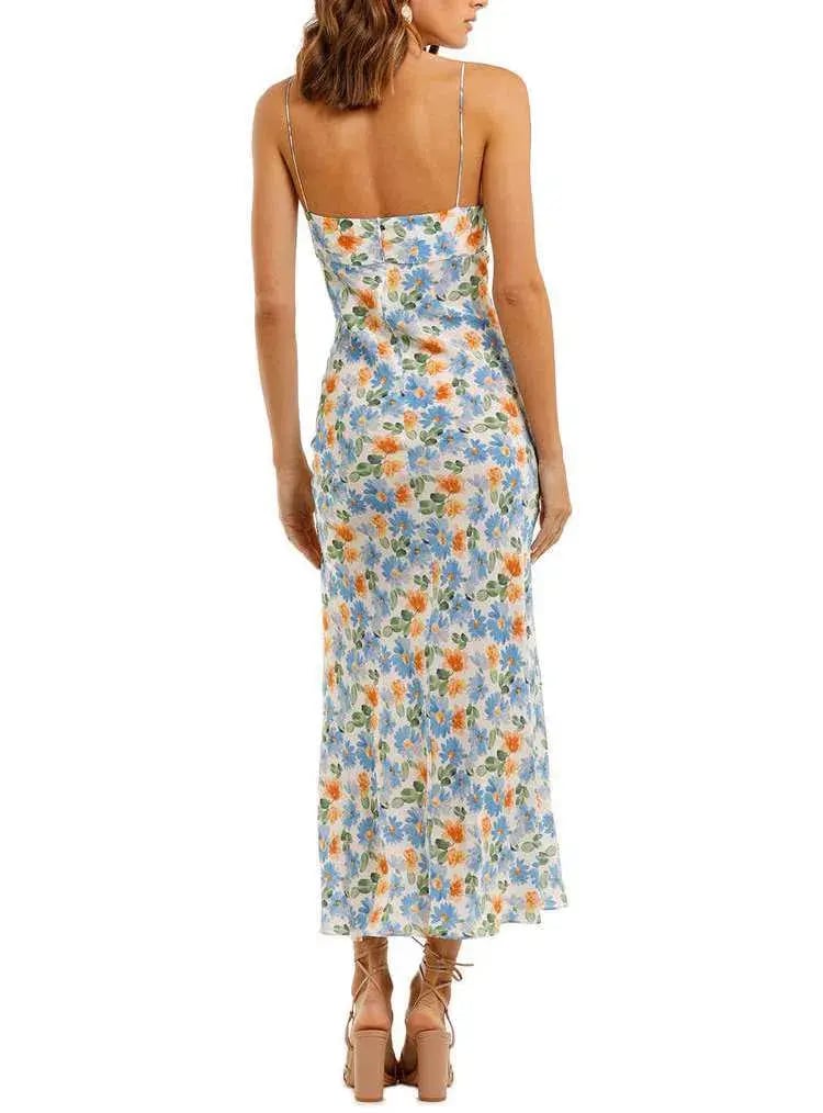 Bec & Bridge La Jolie Midi Dress Floral Size 12 photo 3