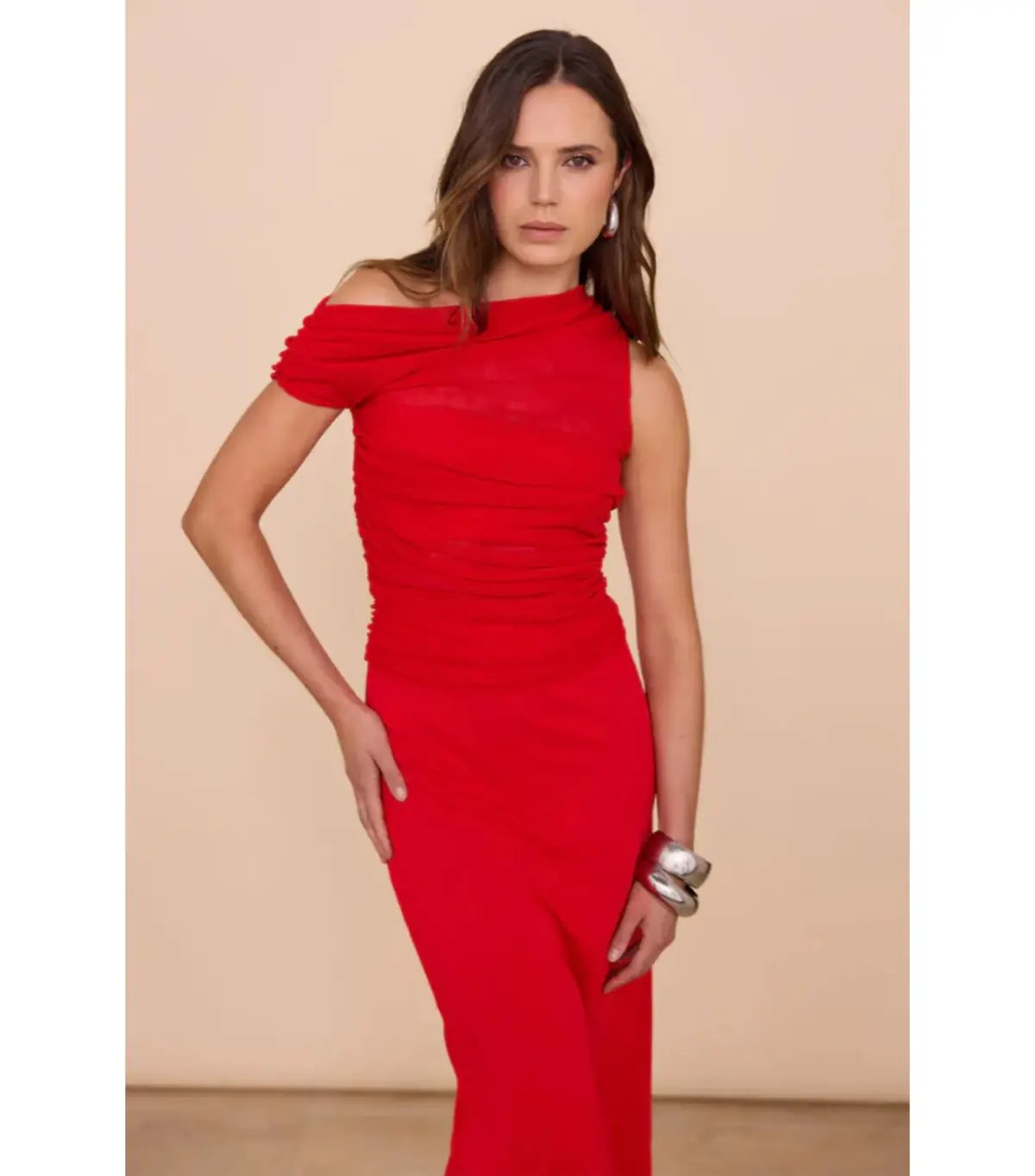 Sovere Thea Mesh Dress Chilli Size S / AU 8 photo 2