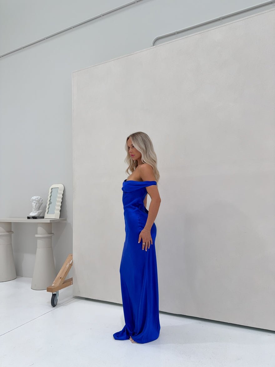 Natalie Rolt Monika Gown Electric Blue photo 3
