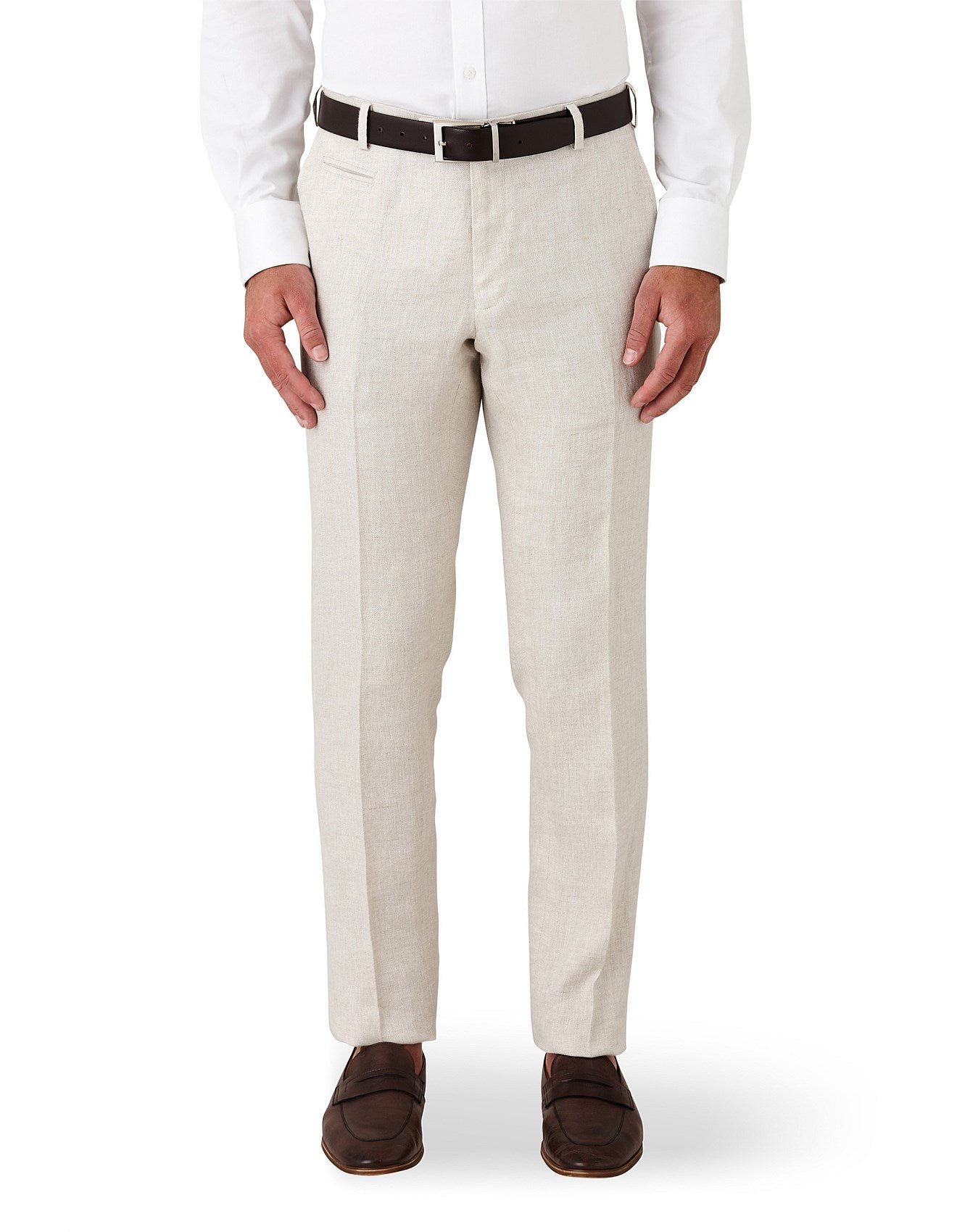 Joe Black Bone Linen Trouser photo 2