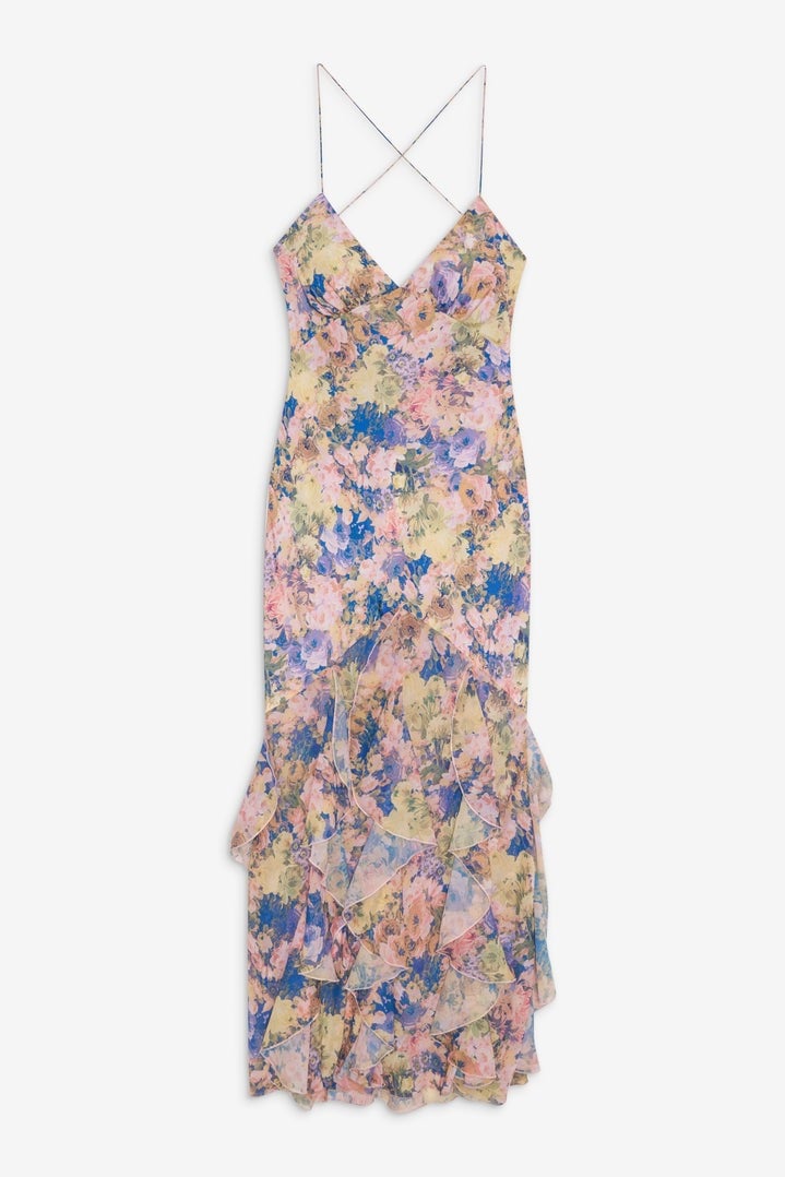 FOR LOVE & LEMONS ELEA MAXI DRESS - PINK photo 4