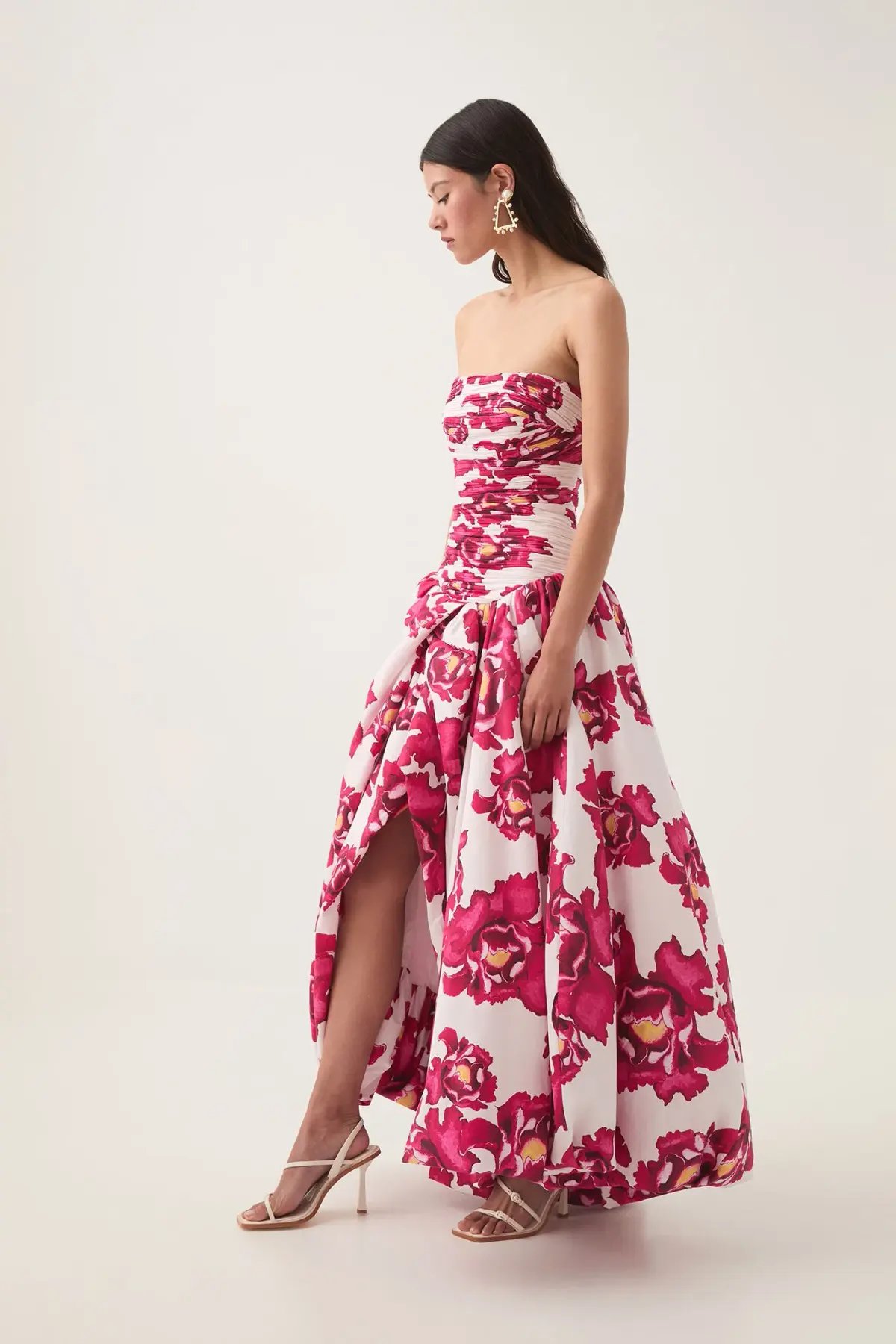 Aje Behold Maxi Dress in Boldly Blooming Size 12 photo 4