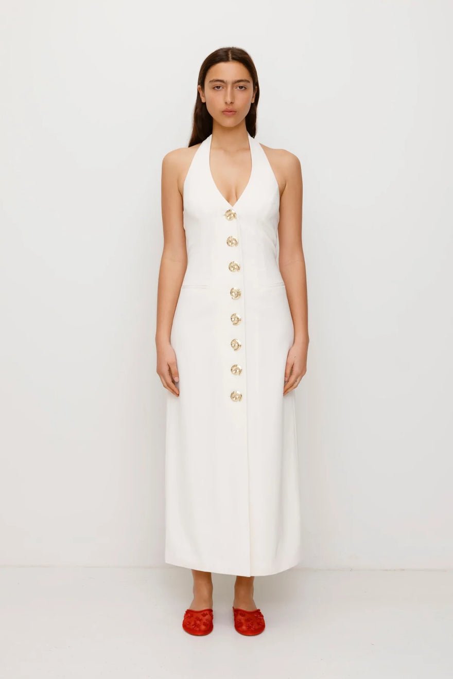 The Wolf Gang Irida Maxi Dress - Ivory photo 3