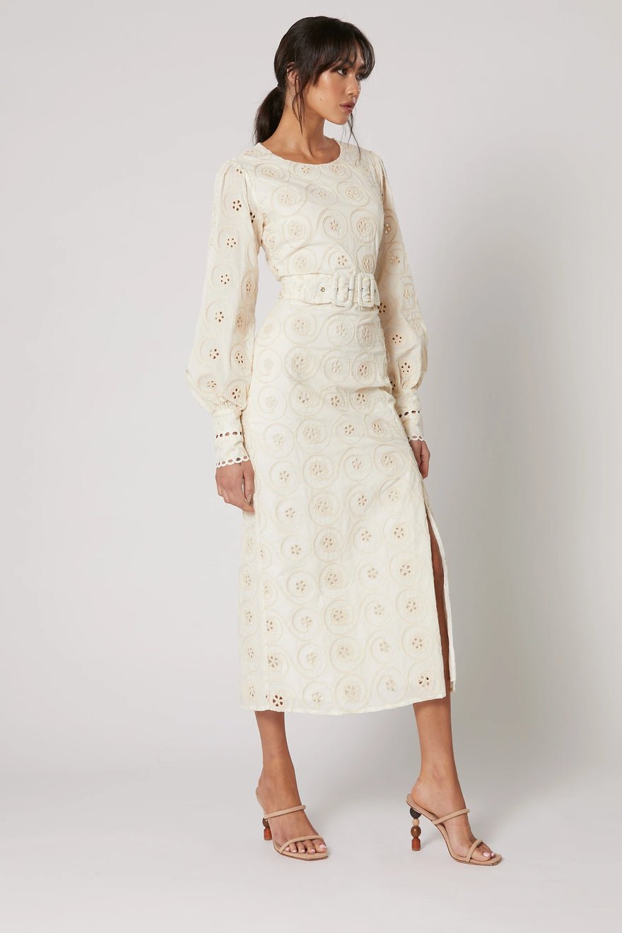 Winona Maison Belt Dress - Embroidered photo 2