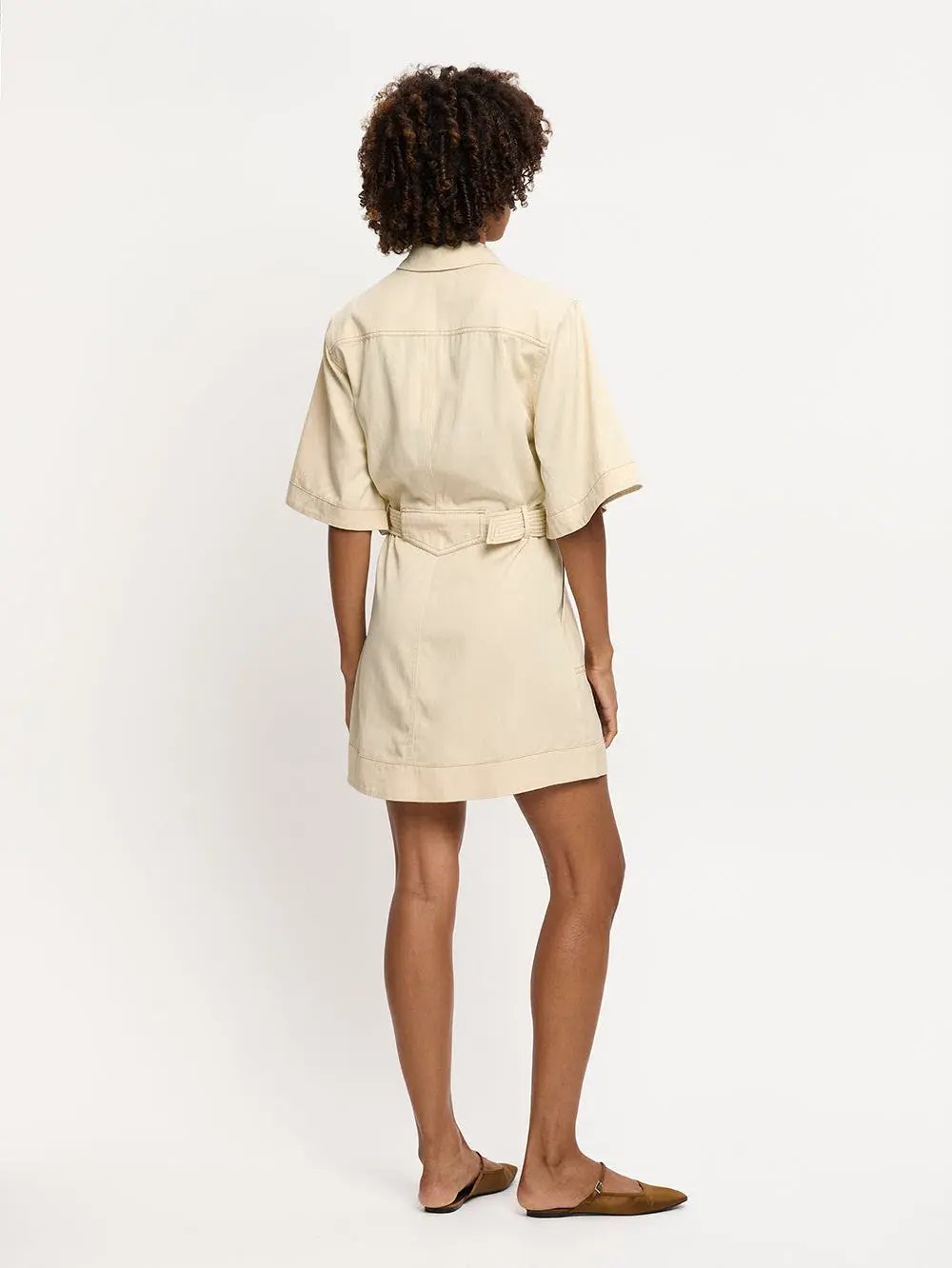 Kivari Gianna Dress Cream Size 12 photo 3